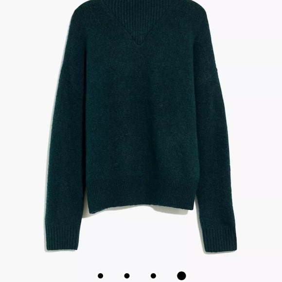 NWT Madewell Dillon Mock Neck Pullover Sweater Size XXS - Picture 5 of 6